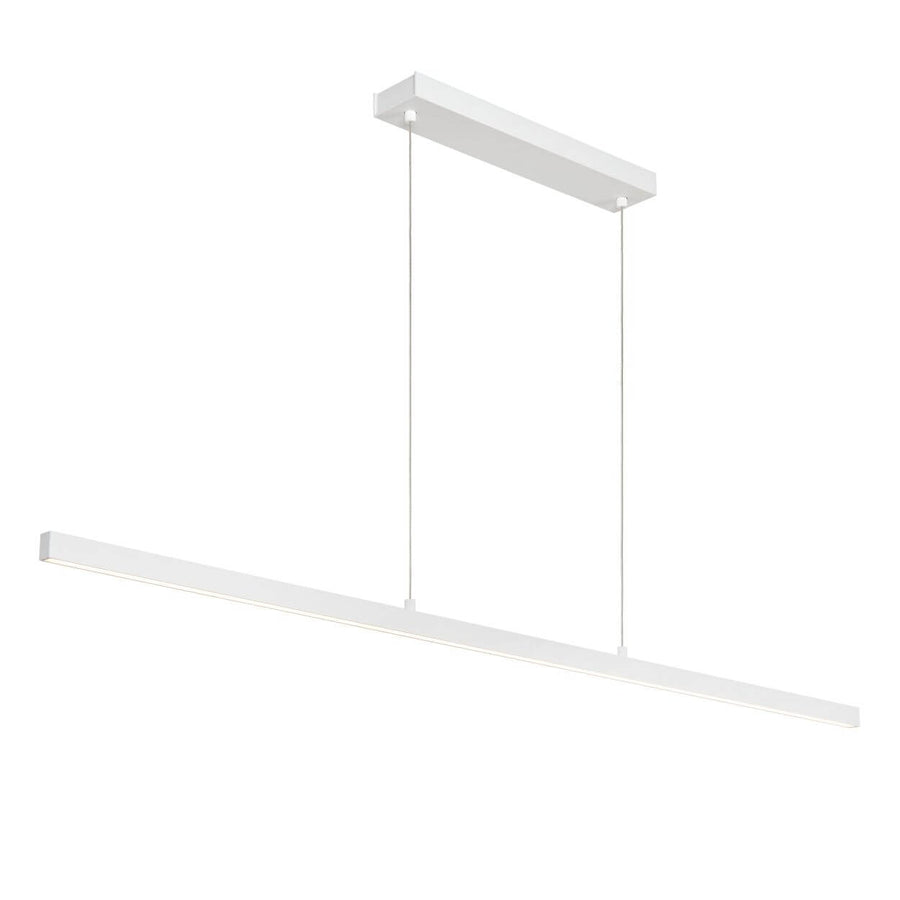 Suspension Sigma blanche, L 147,7 cm