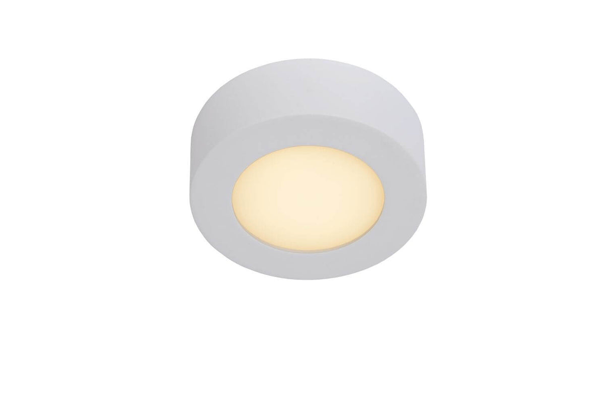 Plafonnier Brice blanc, Ø 11,7 cm