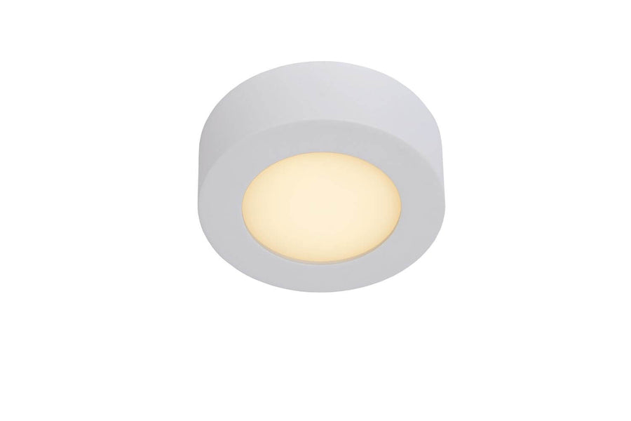 Plafonnier Brice blanc, Ø 11,7 cm