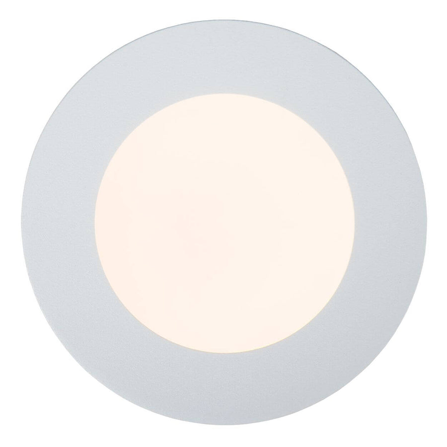 Plafonnier Brice blanc, Ø 11,7 cm