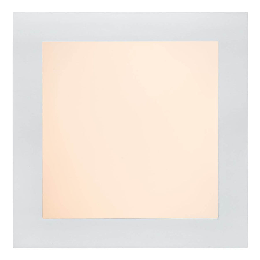 Plafonnier Brice blanc, L 22 cm