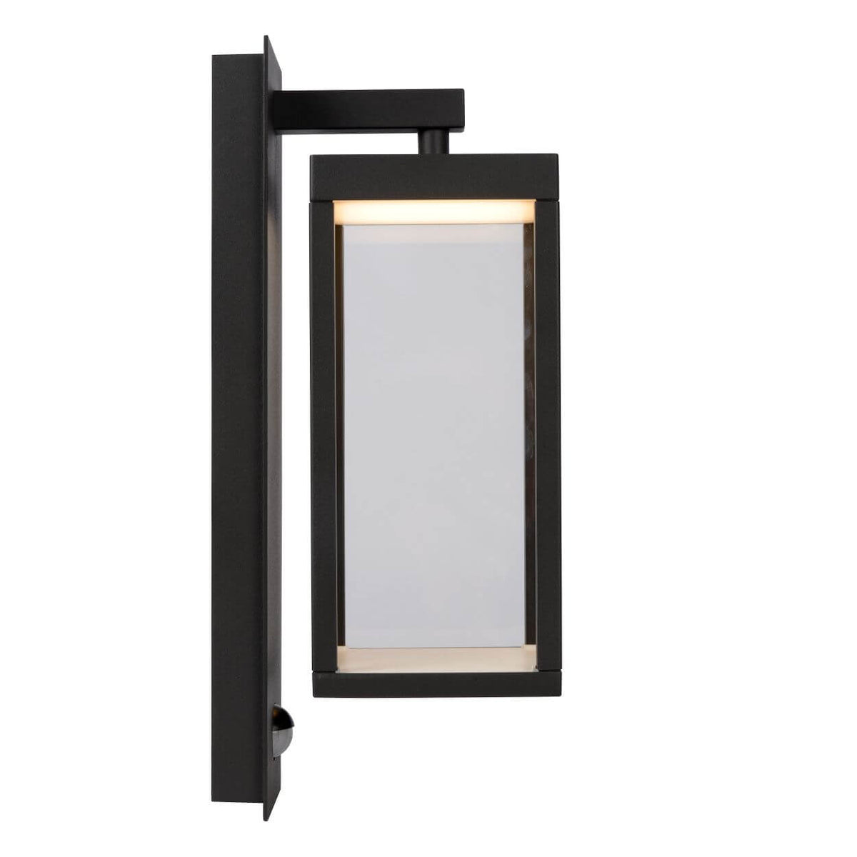 Applique extérieure Clairette anthracite, verre