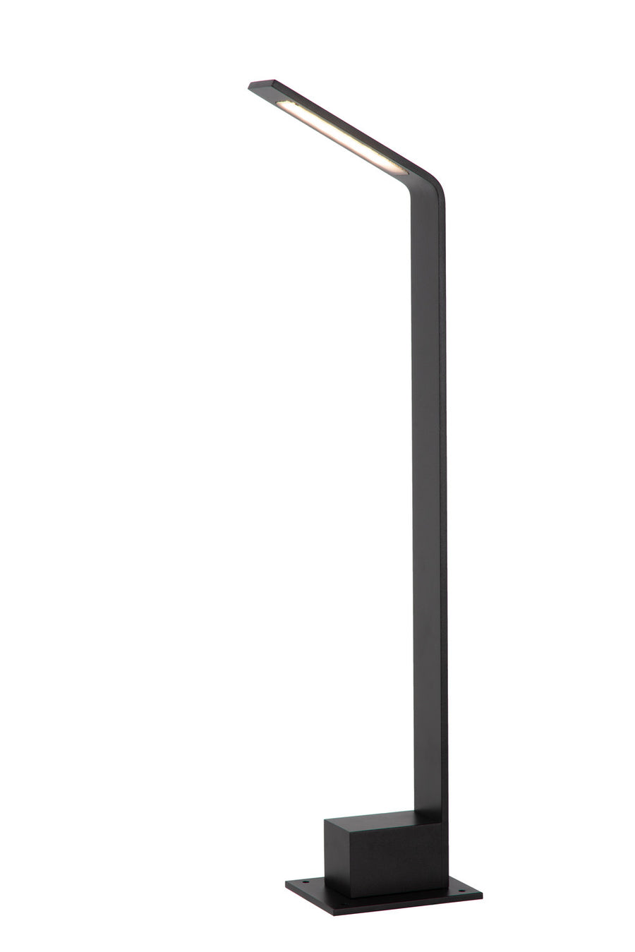 Borne extérieure Lawford noire, H 60 cm