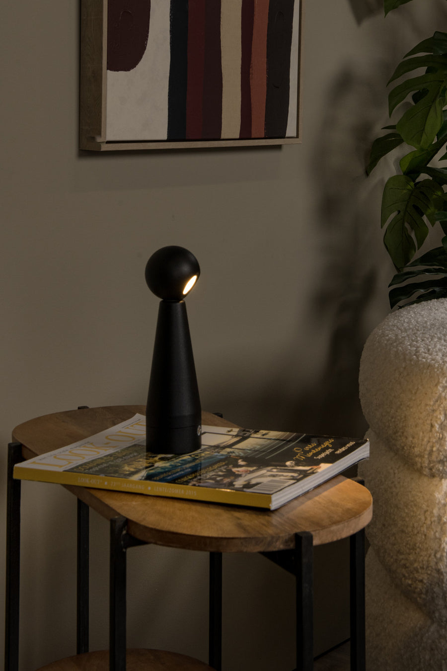 Lampe à poser Ipsos noire