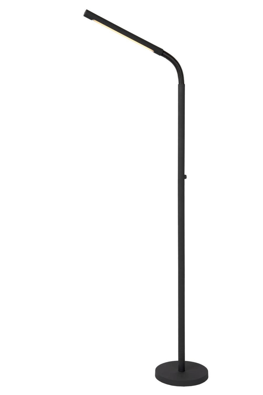Lampadaire Gilly noir, H 119 cm