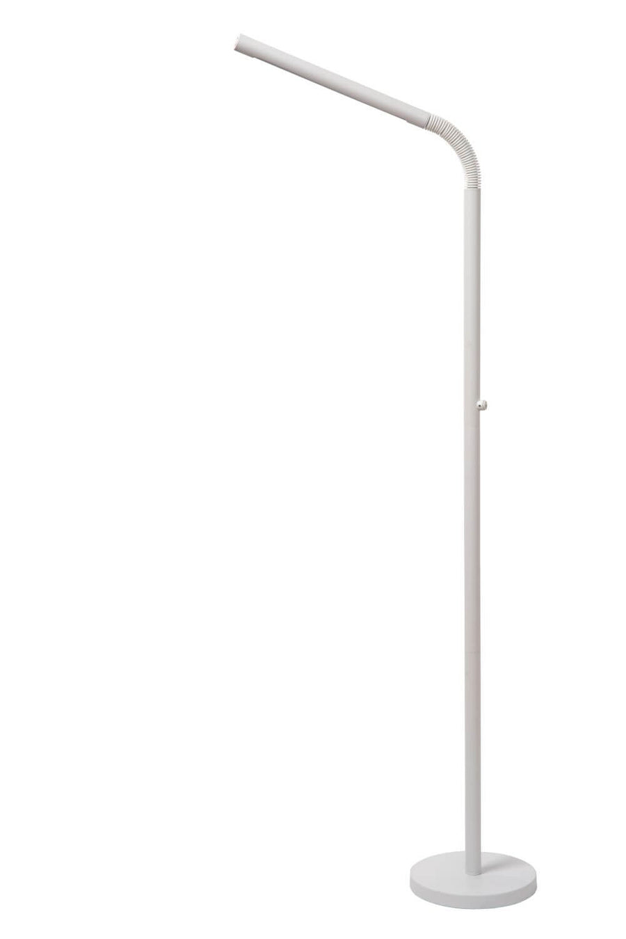 Lampadaire Gilly blanc, H 119 cm