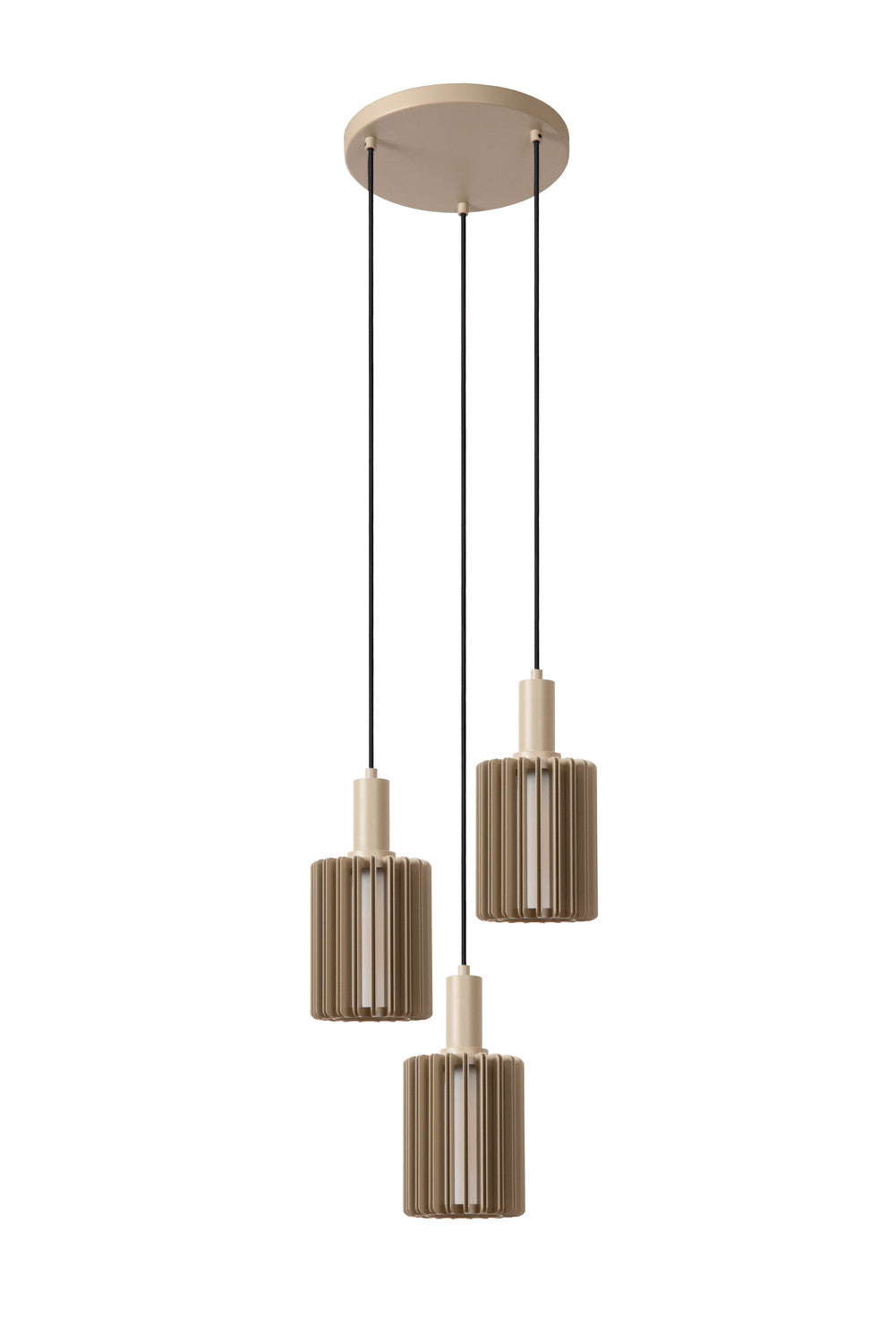 Suspension Lambres 3 lumières noire (45410/13/41)
