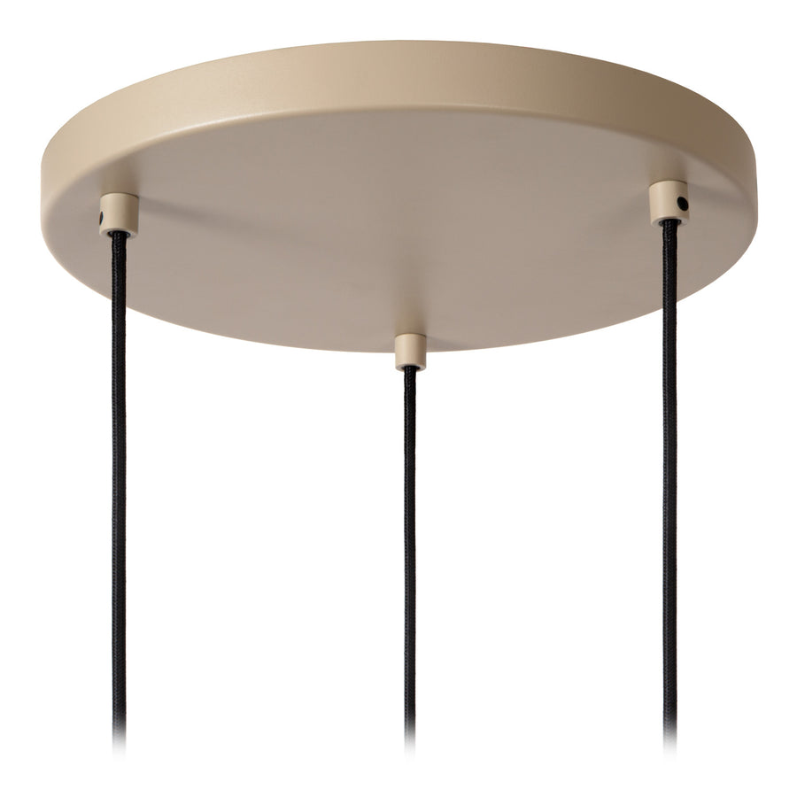 Suspension Lambres 3 lumières noire (45410/13/41)