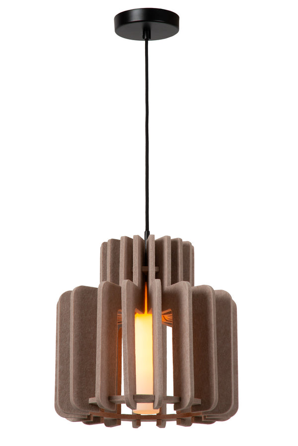 Suspension Rollo taupe, verre (45491/31/41)