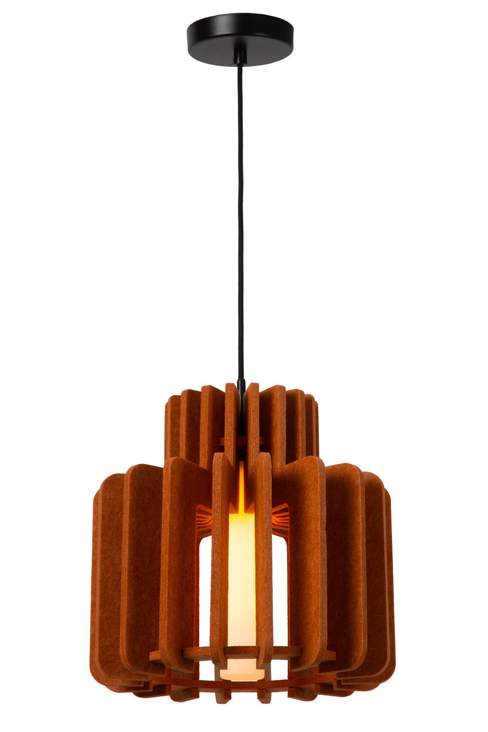 Suspension Rollo rouge, verre (45491/31/55)