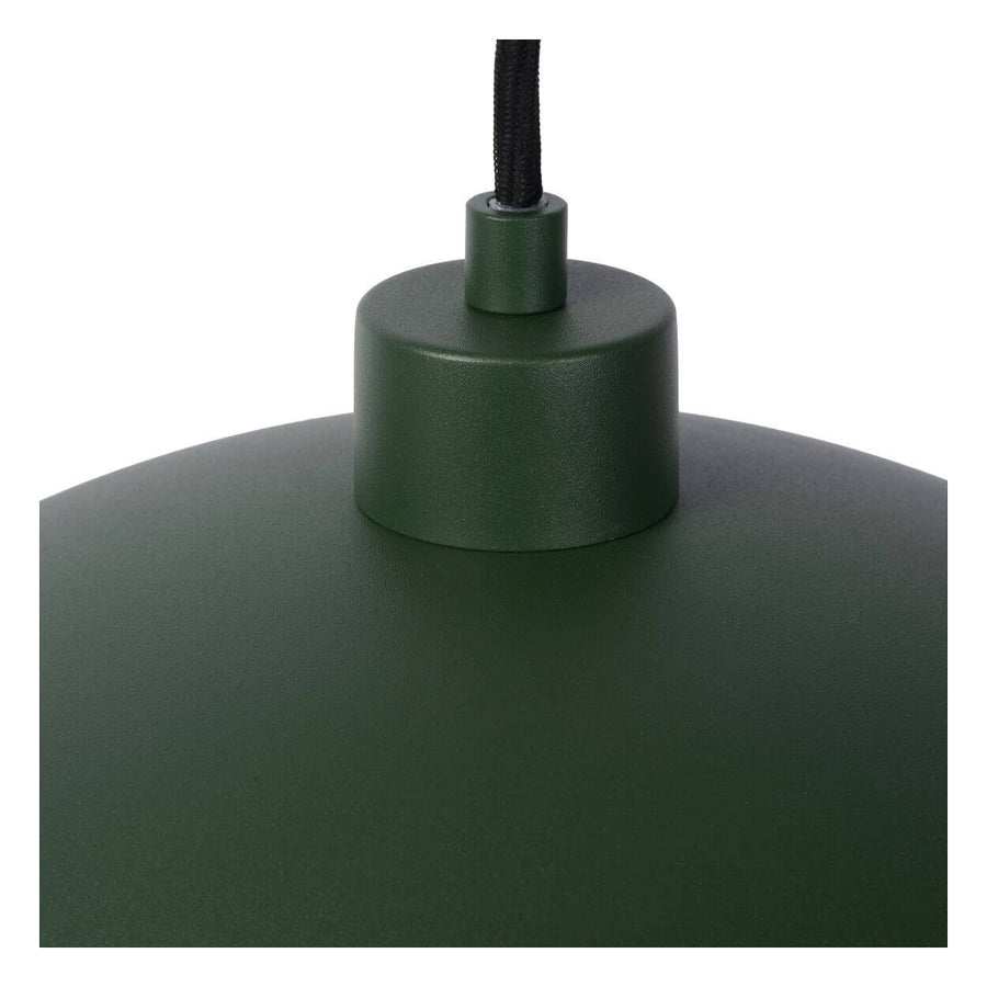 Suspension Siemon verte et dorée mat
