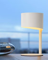 Lampe à poser Knulle blanche
