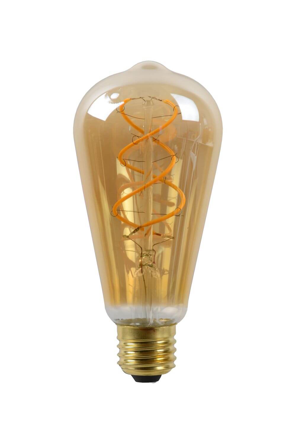 Ampoule LED E27 à filament ambrée, 4,9 W | Lucide (49034/05/62)