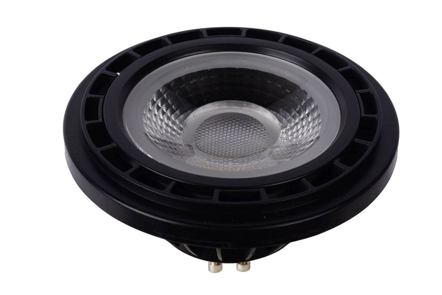 Ampoule LED GU10 réflecteur noire, 12 W | Lucide