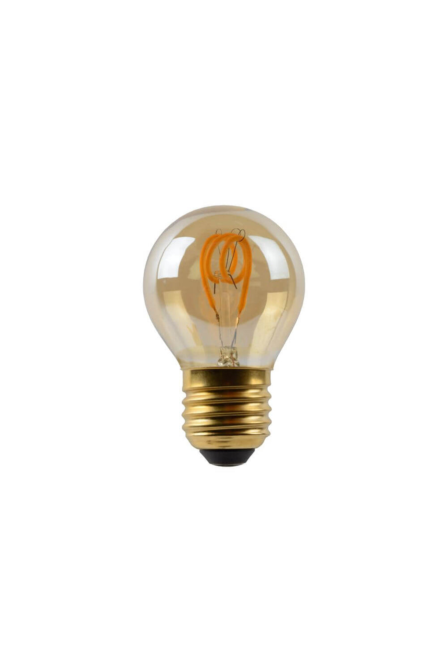 Ampoule LED E27 à filament ambrée, 3 W | Lucide