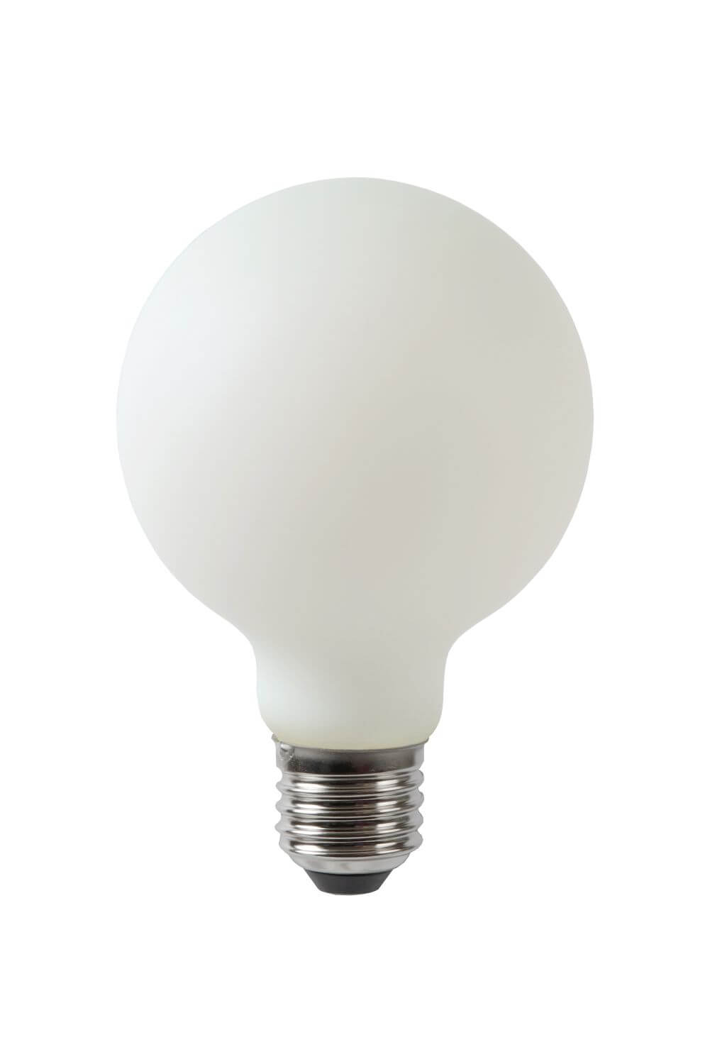 Ampoule LED E27 globe à filament opale, 5 W | Lucide