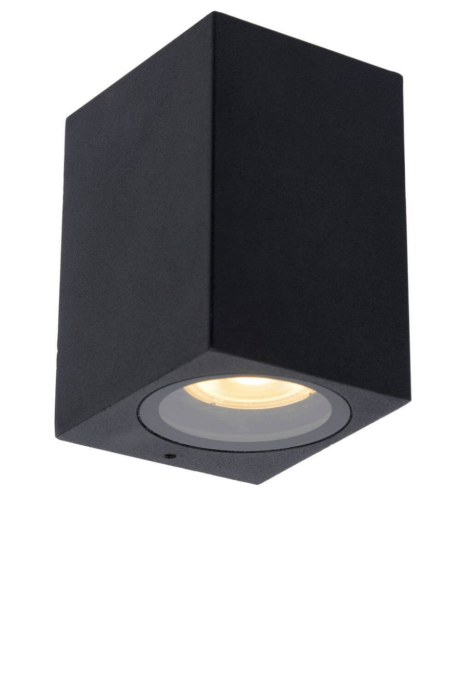 Applique extérieure Zaro noire, H 10 cm
