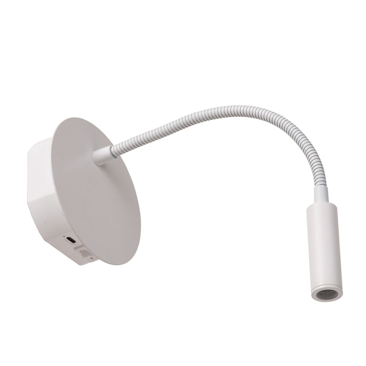 Applique murale Jolijn blanche, Ø 11 cm