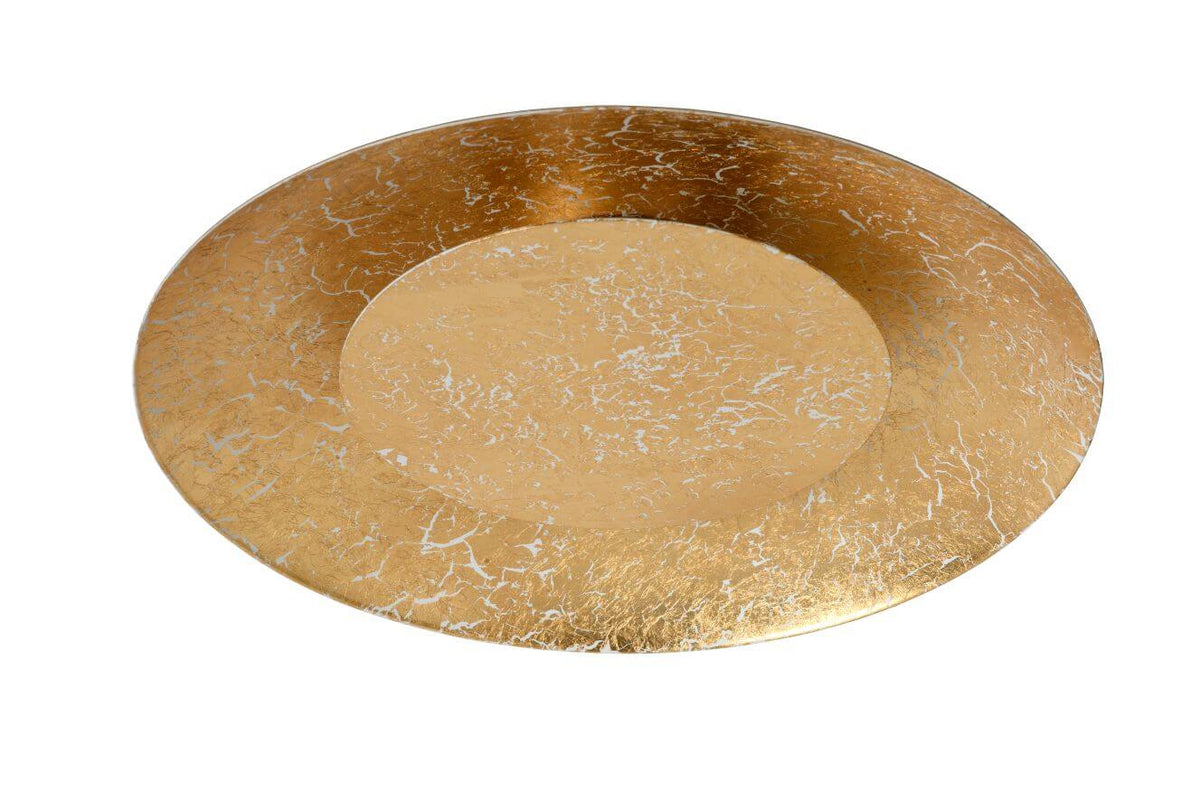 Plafonnier Foskal laiton, Ø 34,5 cm