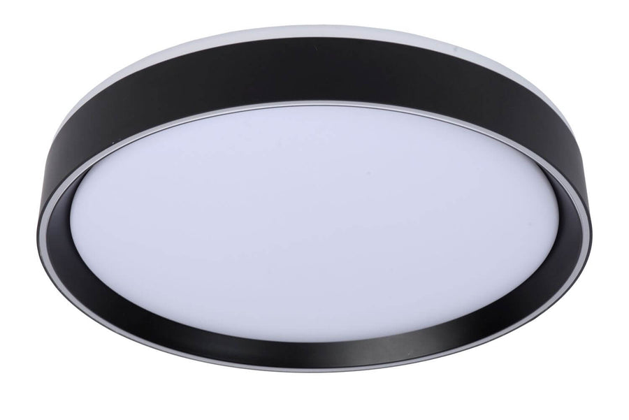 Plafonnier Nuria noir, Ø 40 cm