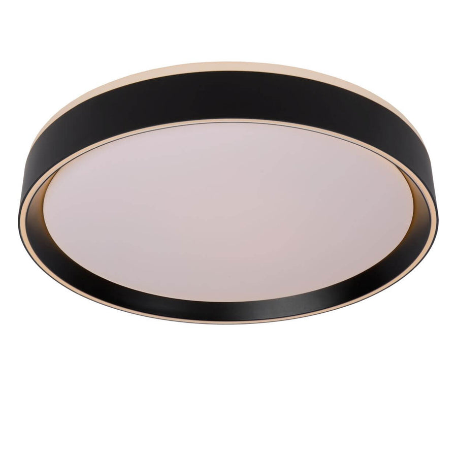 Plafonnier Nuria noir, Ø 40 cm