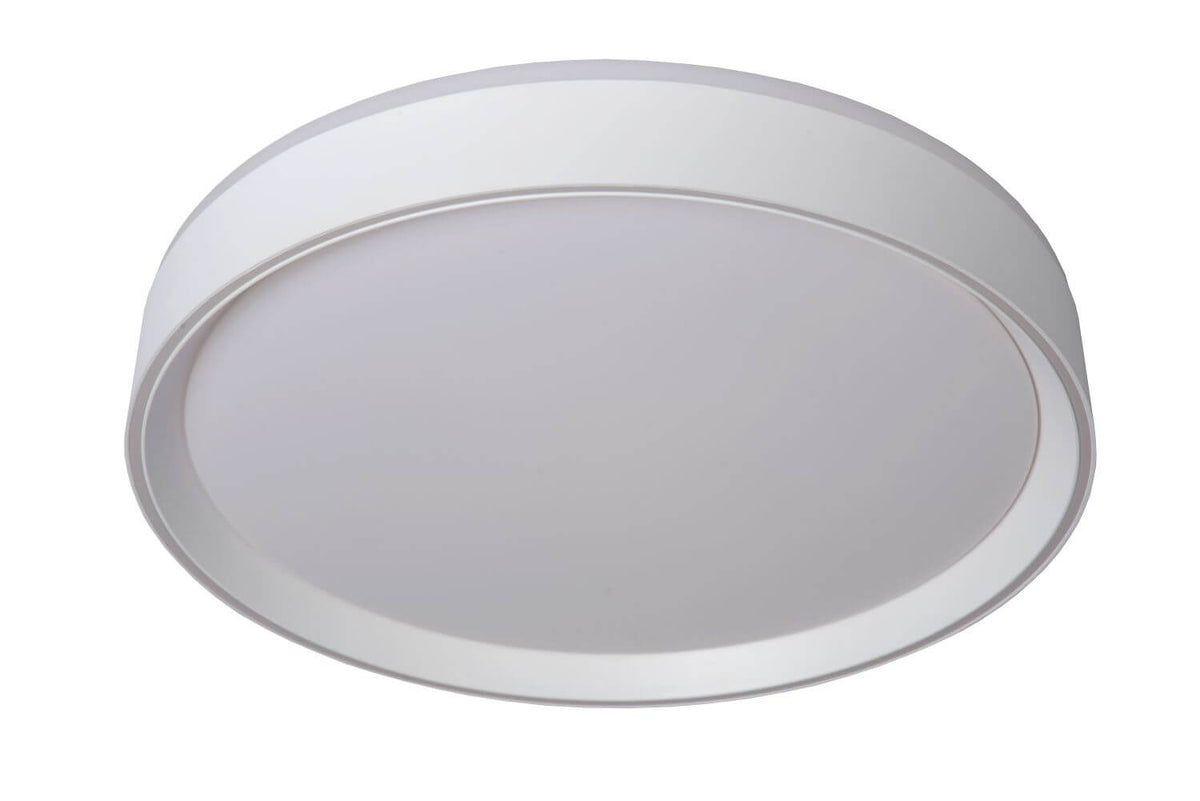 Plafonnier Nuria blanc, Ø 40 cm