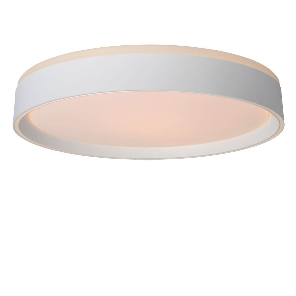 Plafonnier Nuria blanc, Ø 40 cm