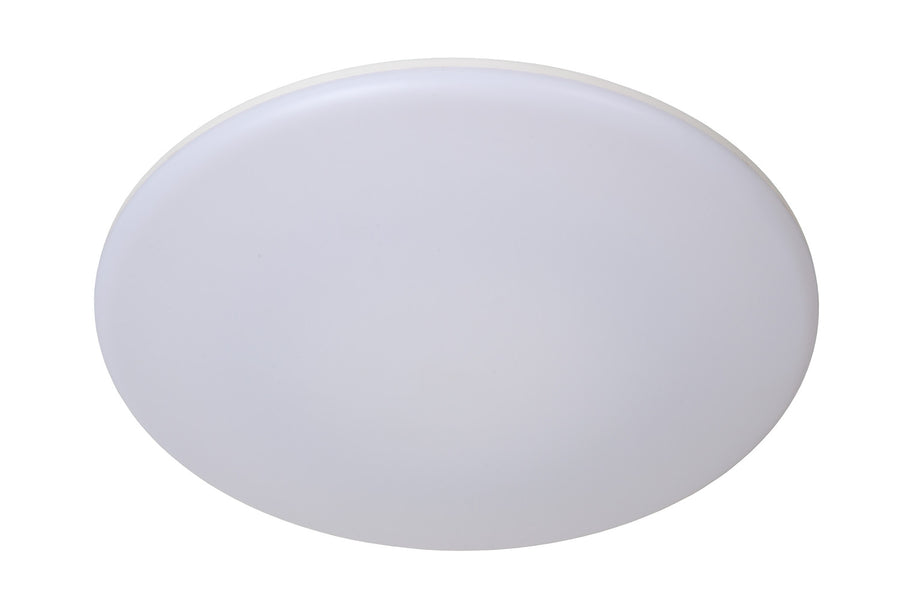 Plafonnier Olson opale, Ø 35 cm