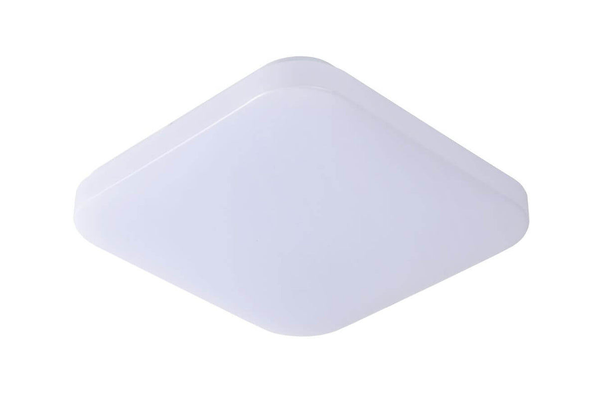 Plafonnier Otis opale, L 28 cm