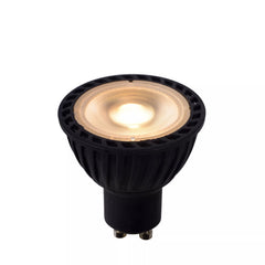 Ampoule LED GU10 noire, 5 W | Lucide (94/22552/30)