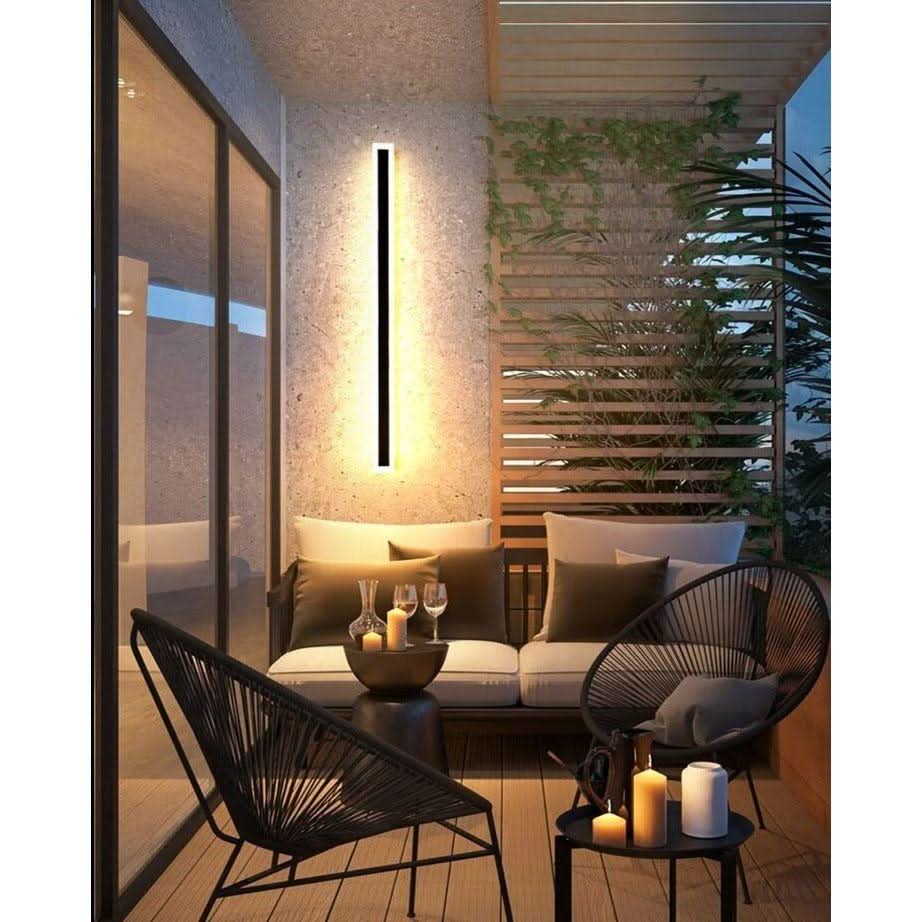 Luminaire Extérieur Moderne | Eclat - Designix Applique murale extérieur 40cm Blanc Chaud