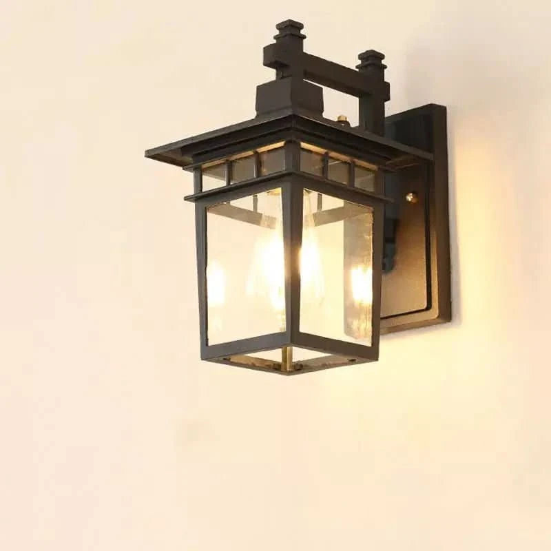 Vintage Wandleuchte für den Außenbereich | Retro-Charme