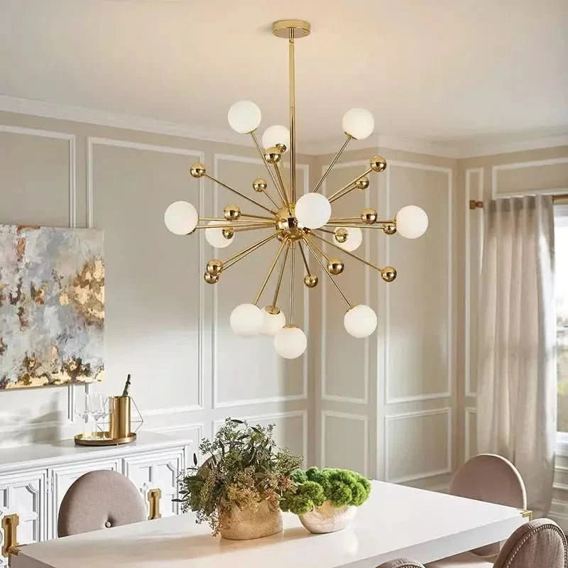 Design-Pendelleuchte Kugel | Strahlende Sphäre