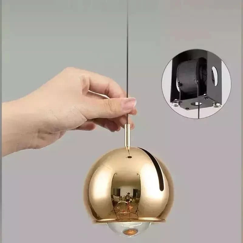 Luminaire Suspension Boule Réglable | Éclat Moderne