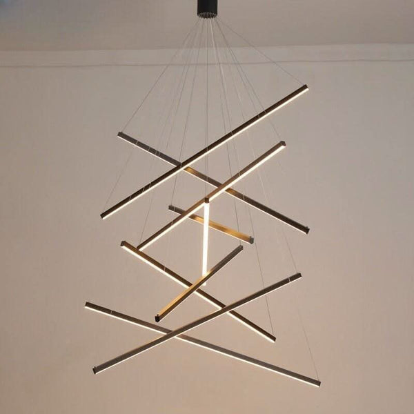 Schicker und moderner Kronleuchter | Fluxion-Licht