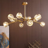 Goldener Kronleuchter Glas | Mira