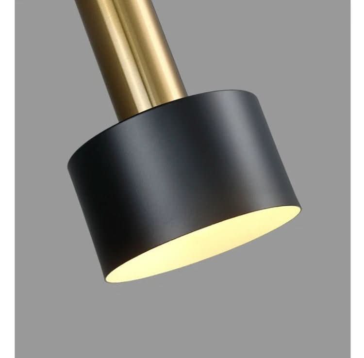 Lustre Plafond | Tira - Designix Lustre Noir/Or Rond
