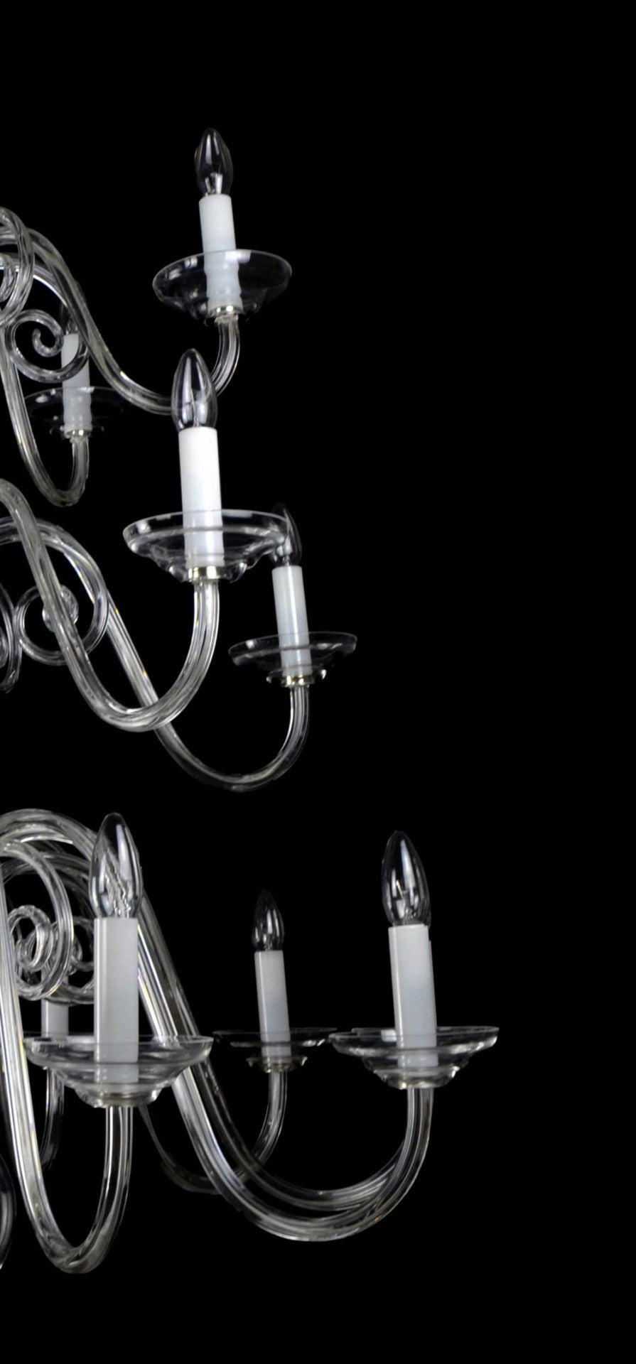 Lustre en verre transparent LW513200100G