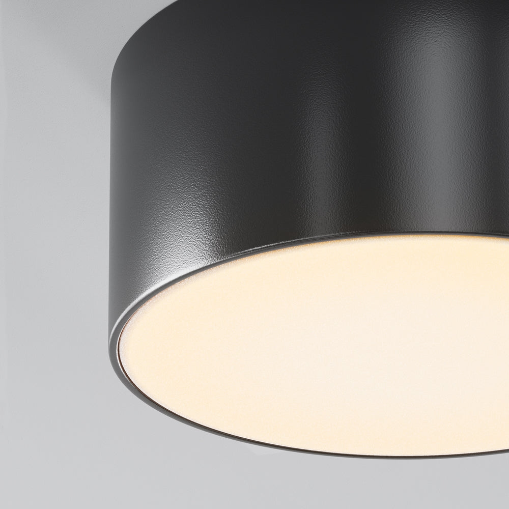 Schwarze LED-Außenleuchte | Onyx II