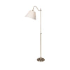 Lampadaire Charleston en métal oxydé et beige