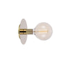 Applique-plafonnier Disc en laiton
