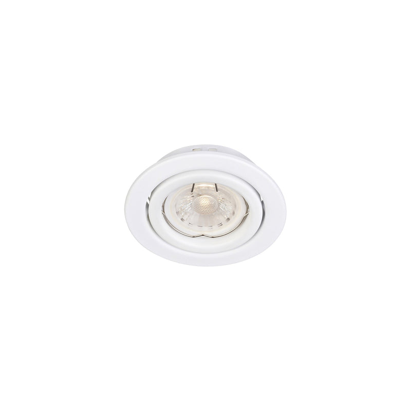 Kit de 3 spots encastrables Hermes blanc