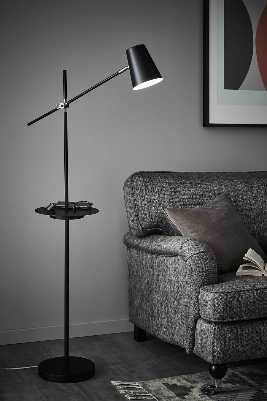 Lampadaire Linear avec port USB