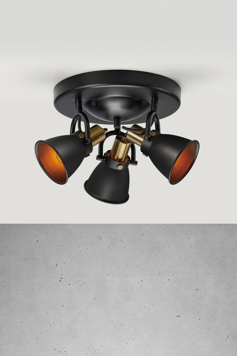 Luminaire plafonnier | Alton Noir