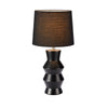 Lampe à poser Sienna en céramique noire