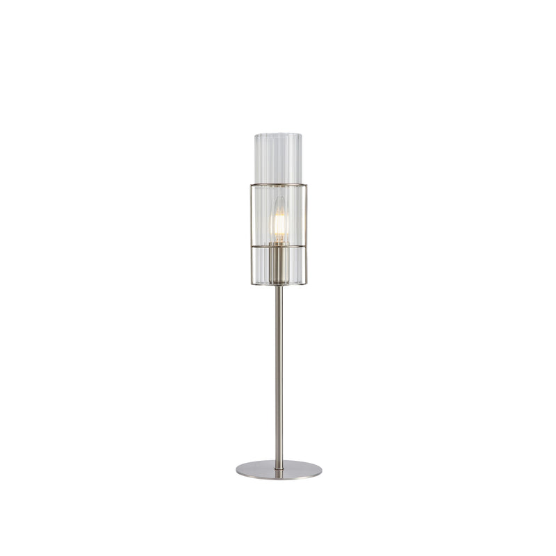 Lampe à poser Tubo en verre