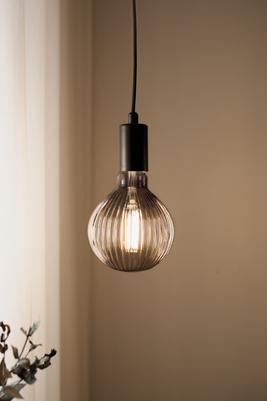 Ampoule LED décorative Lines E27 4 W Ø 12,5 cm