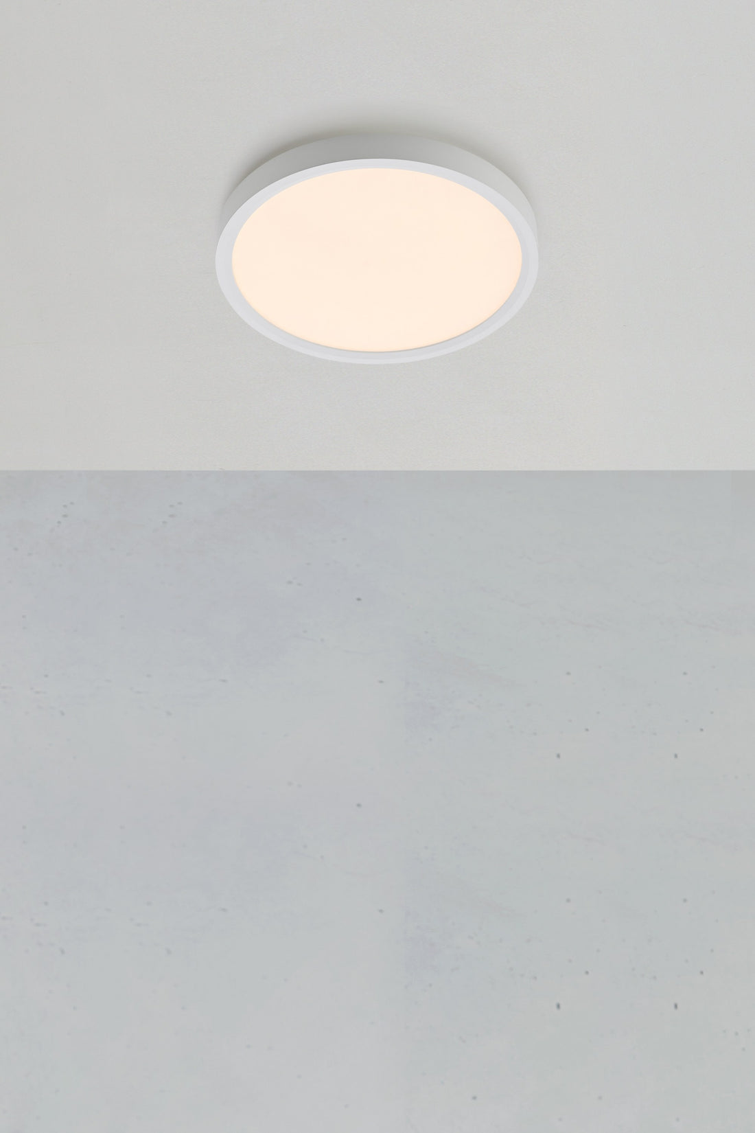 Plafonnier de salle de bain Punto blanc