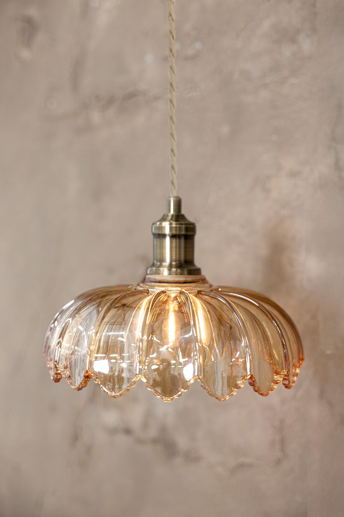 Suspension Kurage en verre