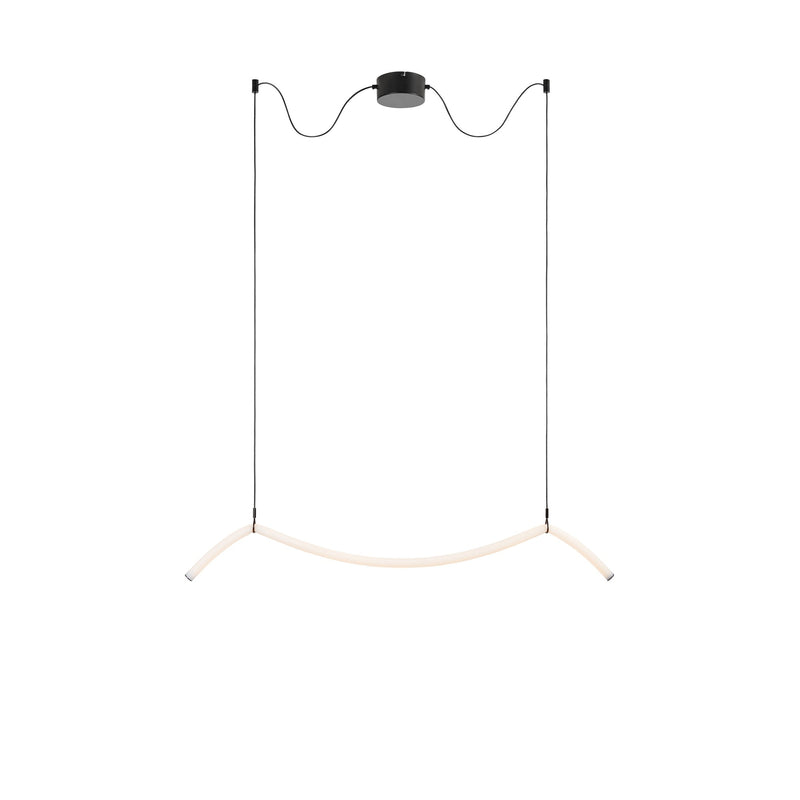 Suspension Melt LED blanche et noire